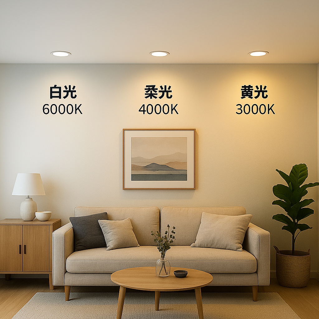 色溫示意圖