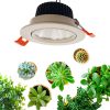 15W 全光譜植物燈- 9公分投射崁燈可轉方向