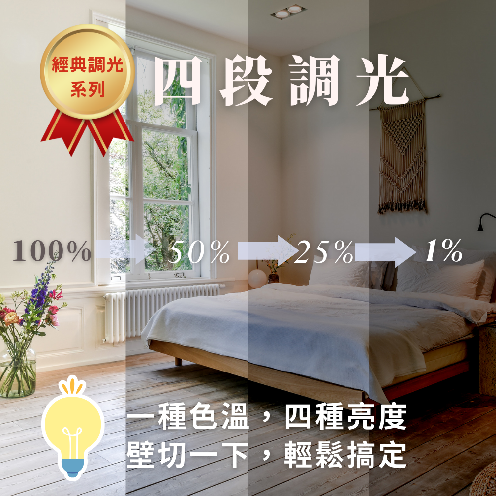 四段調光說明